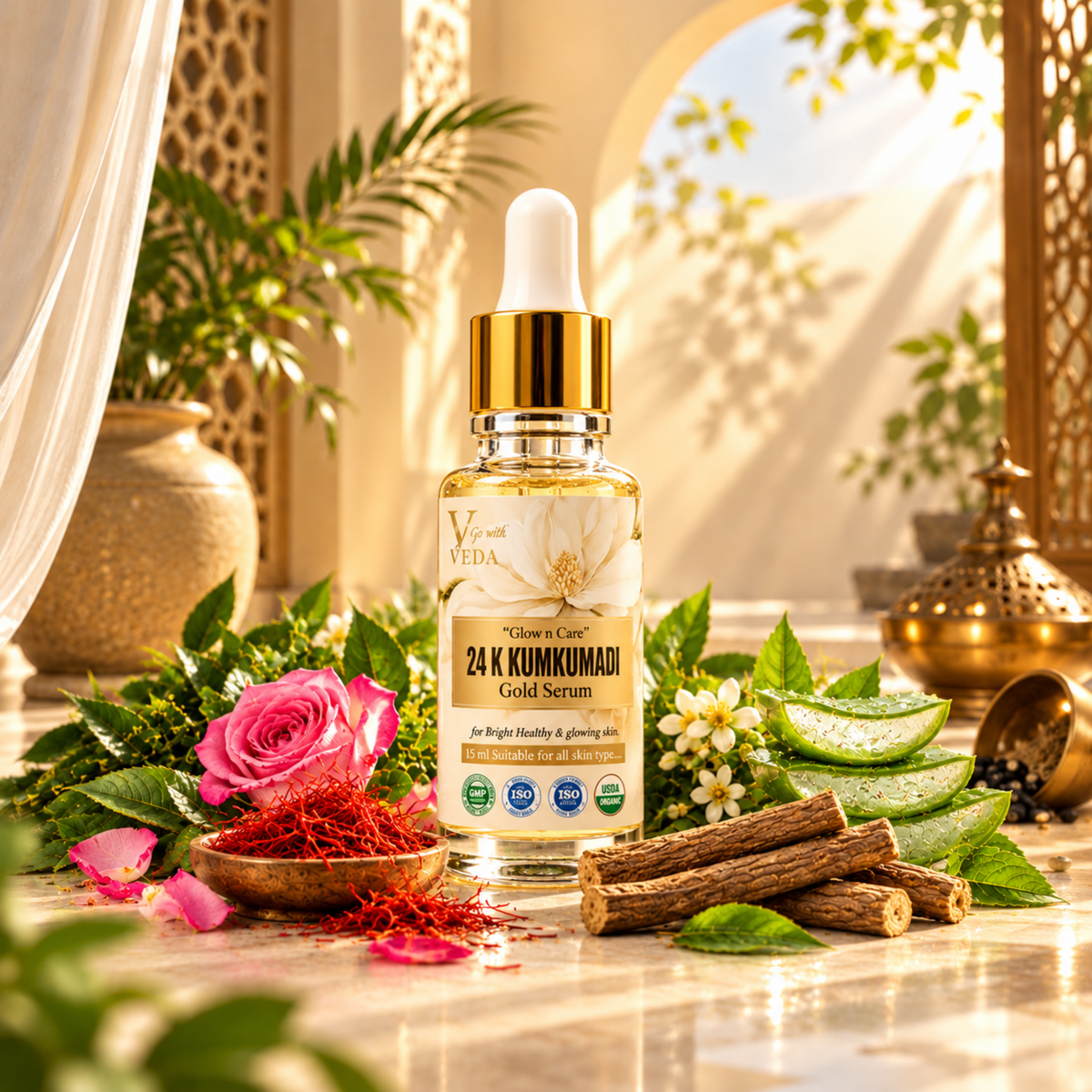 24 K Kumkumadi Gold Serum