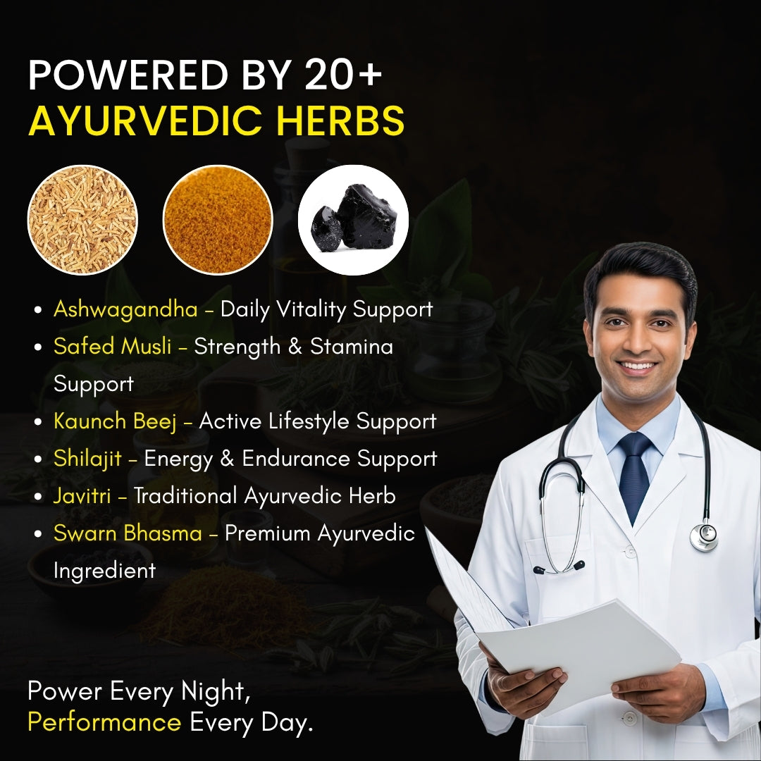 Night Power Play Kit | Daily Men Vitality And Strength Support