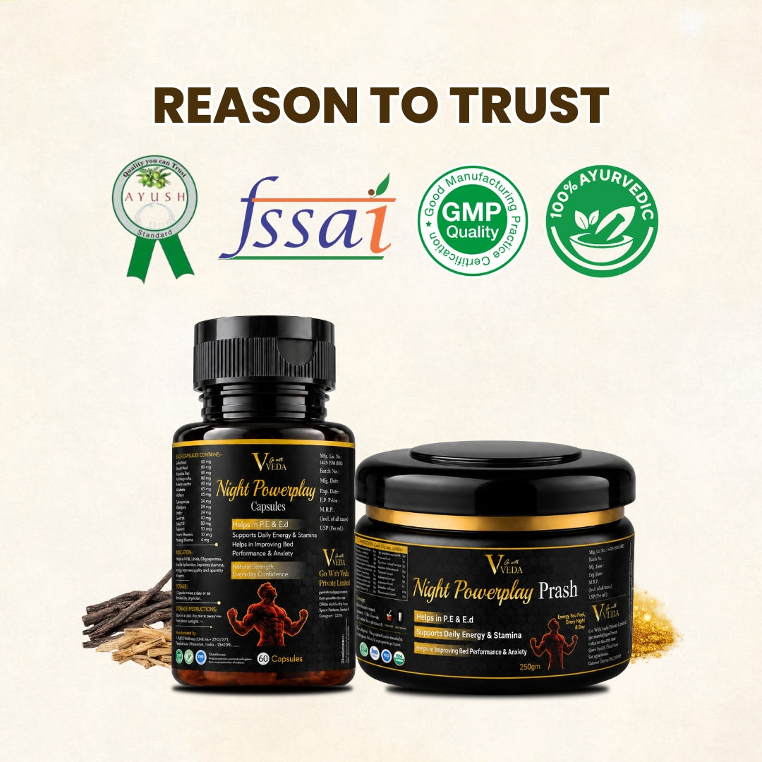 Night Power Play Kit | Daily Men Vitality And Strength Support
