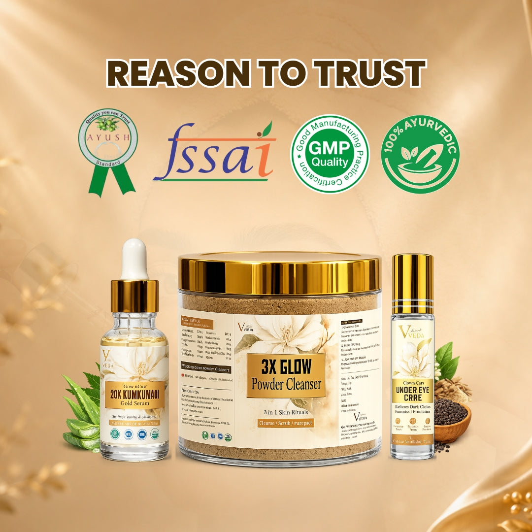 Glow 'n' Care Kit | Daily Skin Care Ayurvedic Kit
