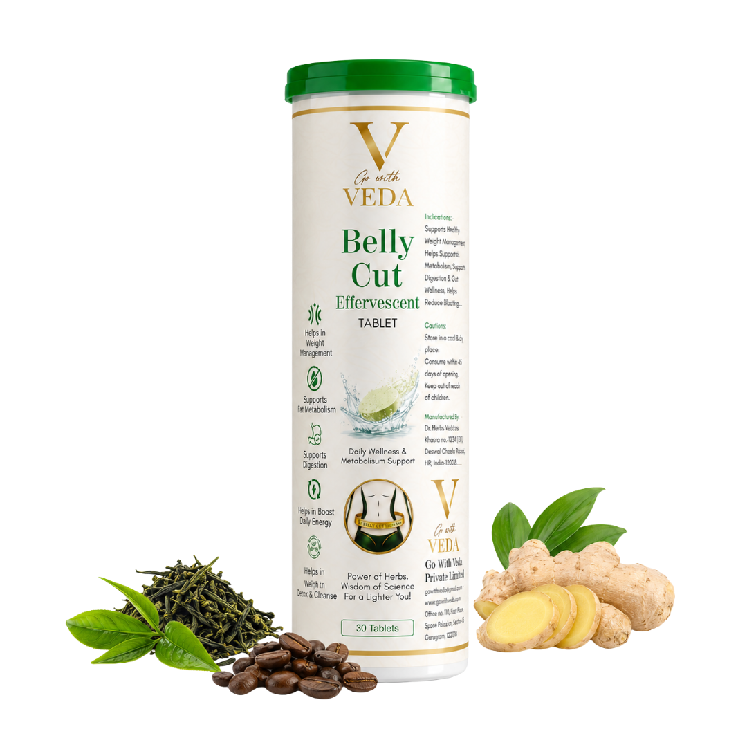 Belly Cut Effervescent Tablet